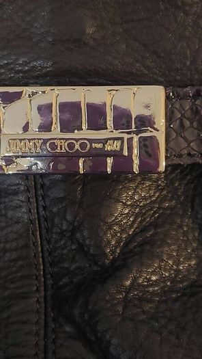 JIMMY Choo leather handbag