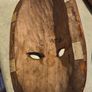 Vintage Wood Carved Fijian Tiki Mask Sea Turtle Theme Wall Hanging. Fiji Folk Art South Pacific Decor Wall Art. Image 3