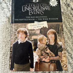 Lemony Snicket's Series of Misfortunate Events Collection Book