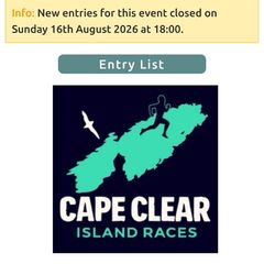 Cape Clear Island 10K Run Tickets