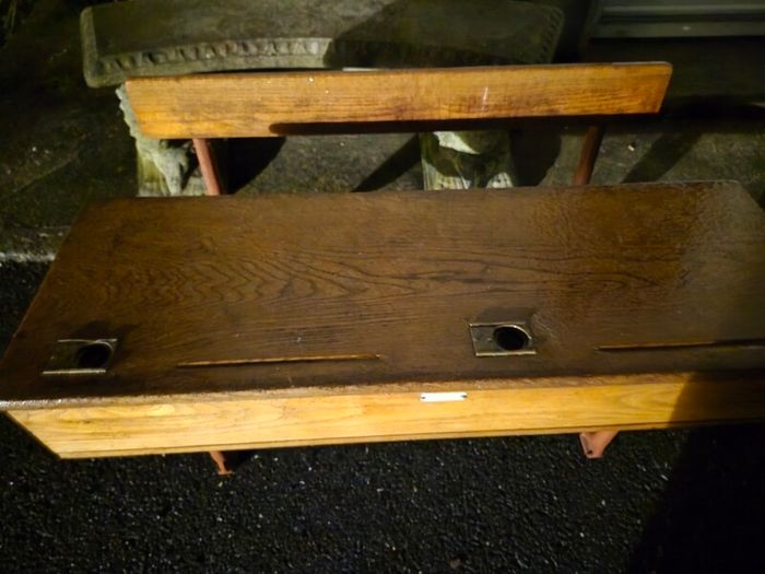 Vintage school desk