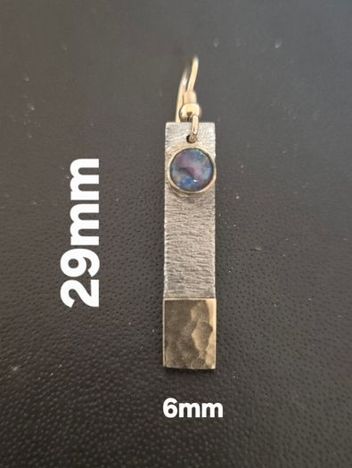 Sterling Silver & Gold Earrings