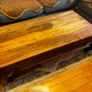 antique wooden coffee table Image 2