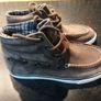 Boys M & S Leather boots Image 3