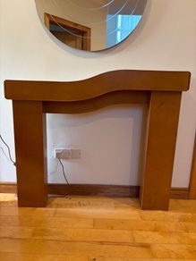 Designer fire mantel