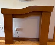 Designer fire mantel