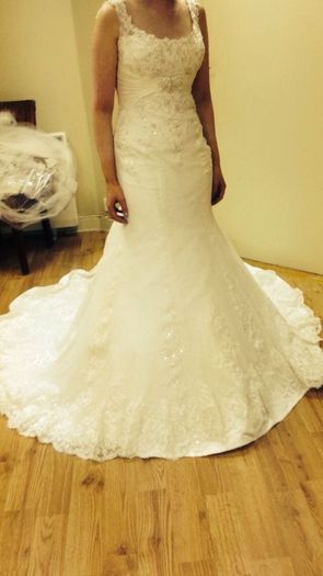 David Tutera Wedding Dress, Size 8