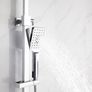 ARIES Thermostatic rainhead square chrome shower Image 6
