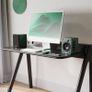 Bluetooth Book Shelf Speakers Green Image 2