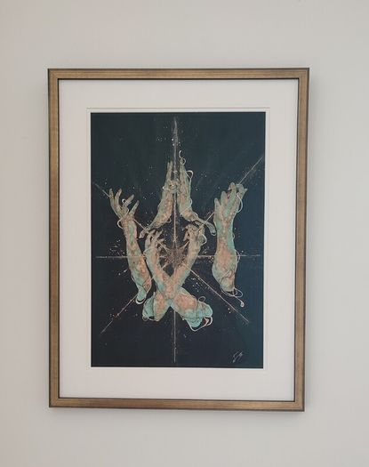 Original framed watercolour painting