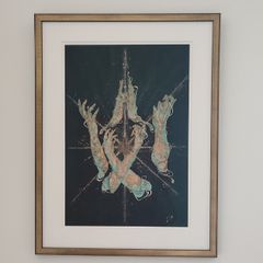 Original framed watercolour painting