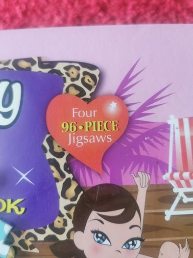 Girls jigsaw puzzle book large