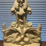 Large Vintage Plaster Wall Hanging Image 4