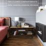 Retro TV Stand Modern Entertainment Center for Flat Screen TV - Free Delivery Nationwide Image 7