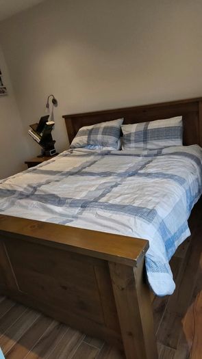 Bedroom Furniture Suite Solid Wood Dark Pine