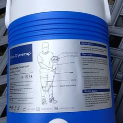Cold therapy ice circulation system UNIT and KNEE wrap