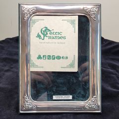 Irish Sterling Silver 925 Picture Frame by Celtic Frames - Handcrafted in Ireland