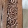 Oriental hardwood carved jewellery box Image 7