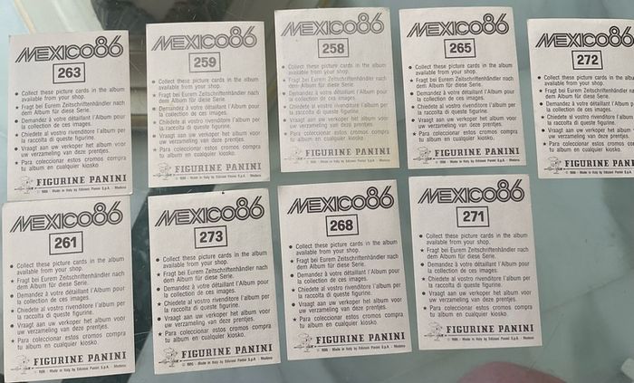 Panini WC Mexico 1986 - Spain