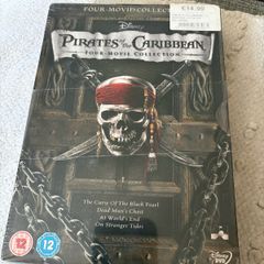 Disney Pirates of the Caribbean Four Movie Collection New Sealed