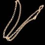 Title Solid Gold Necklace 9K 375 Hallmark Weight 9g Length 45 cm Pristine Condition Image 3