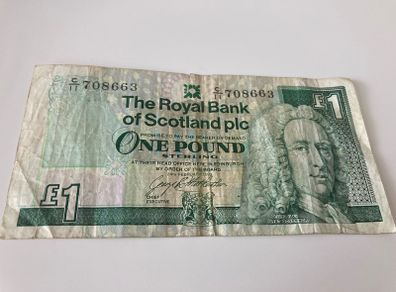 Scotland One Pound Banknote 1993