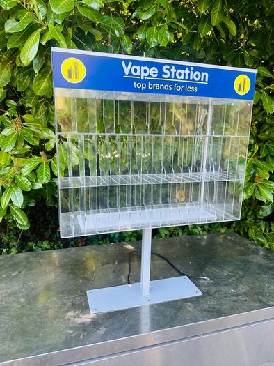 Vape Shop Display Stands With Led Lights