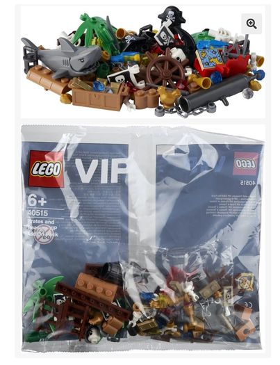 Lego 40566 + Lego 40515 - Ray The Castaway & Pirates Polybag