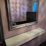 Elegant wall mirror & floating console table Image 4