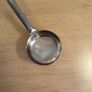 GI Metal Flat Bottomed Sauce Ladle 170g Image 3