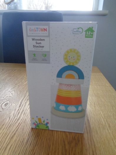 Little Town Wooden Sun Stacker for Sale