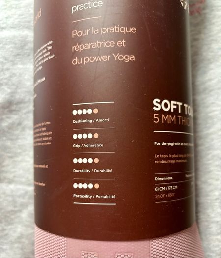 Bahe soft touch pro yoga mat 5mm