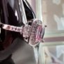 Ring - Pink & White Sapphire Crystal Gemstone Image 2