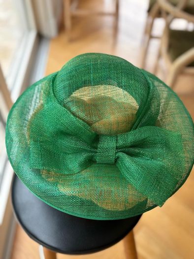 Beautiful Jacques Vert green occasion hat