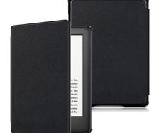 New Kindle Paperwhite 6'' (2016/2017) Wallet Case Black