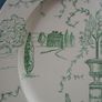 2 X Wedgwood Hand Painted Wooden Chargers - 13" Dia. - Factory Prototypes Image 7