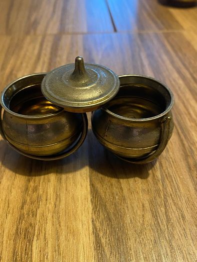 Selection Hand carved Brass items.