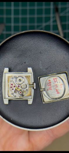 Longines small vintage tank style watch