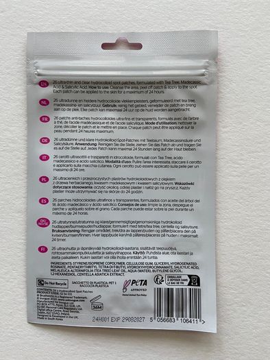 Brushworks hydrocolloid spot patches 26