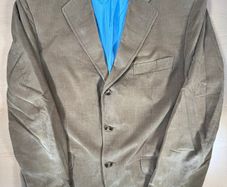 Gant Corduroy Blazer Jacket EU48 Medium Yellow Cord Chore 3 Button Lined