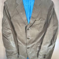 Gant Corduroy Blazer Jacket EU48 Medium Yellow Cord Chore 3 Button Lined