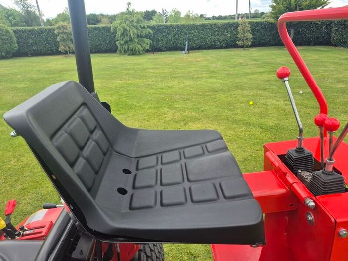 Backhoe digger for compact tractor.