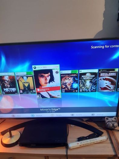 Xbox 360 Slim 1TB RGH Modded With 100s Of Games
