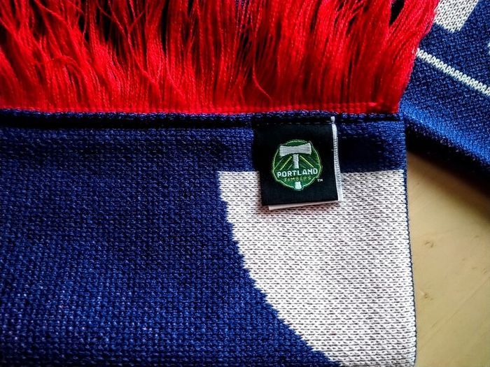 Portland Timbers MLS Scarf 2015 Champions (Football Soccer USA) NEW NO TAGS