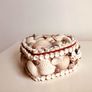 Vintage Heart-Shaped Seashell Jewellery Trinket Box Image 3