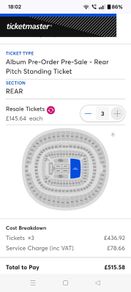 Harry Styles Wembley Stadium 19th June