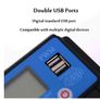 Efficient 10A  12V  Solar Charge Controller PWM Controller LCD Dual USB 5V Output Solar Panel PV Regulator Image 5