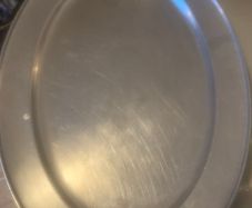 3 x Metal Serving Platters