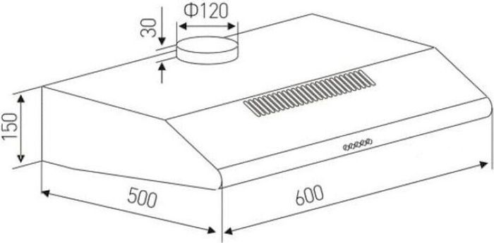 Extractor Hood  60cm  Brand New