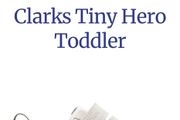 Clarks Tiny Hero Leather Toddler Shoes UK 5G